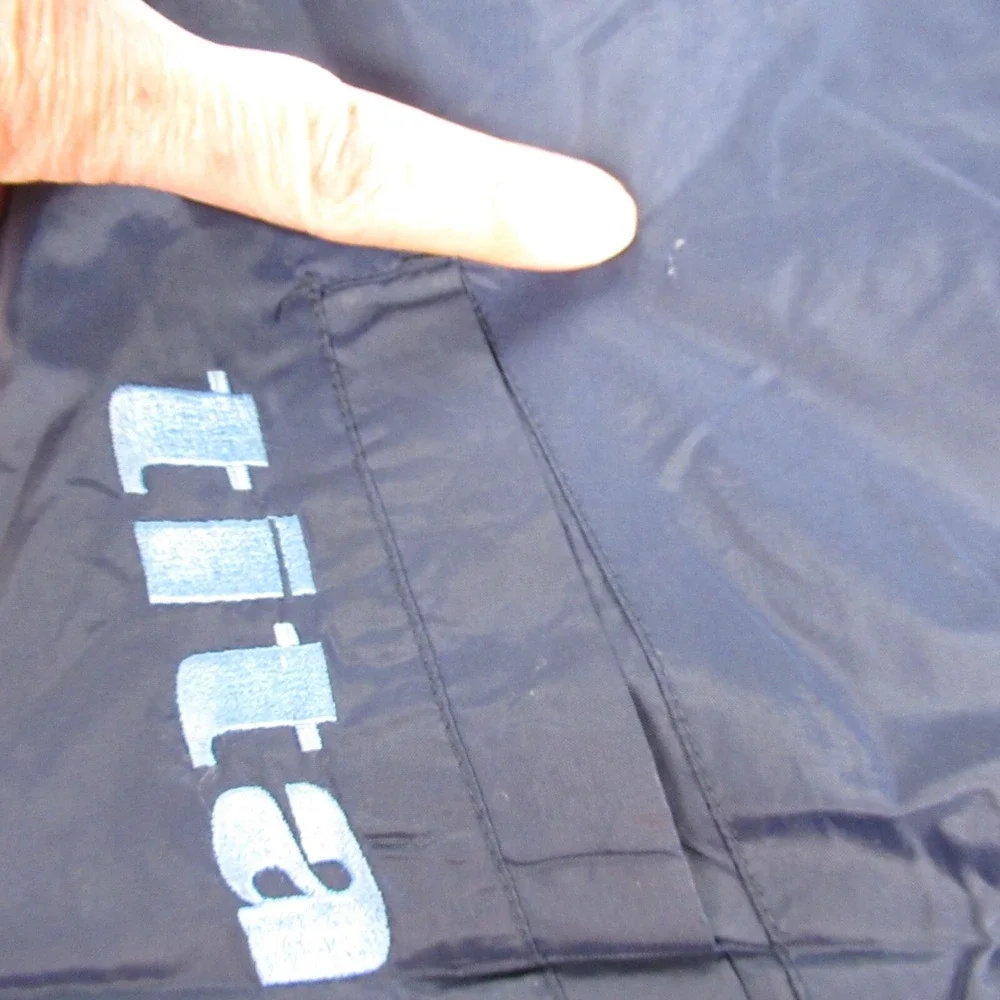 Vintage Tennessee Titans Jacket Mens XXL Reebok Blue Full Zip Wind Rain READ